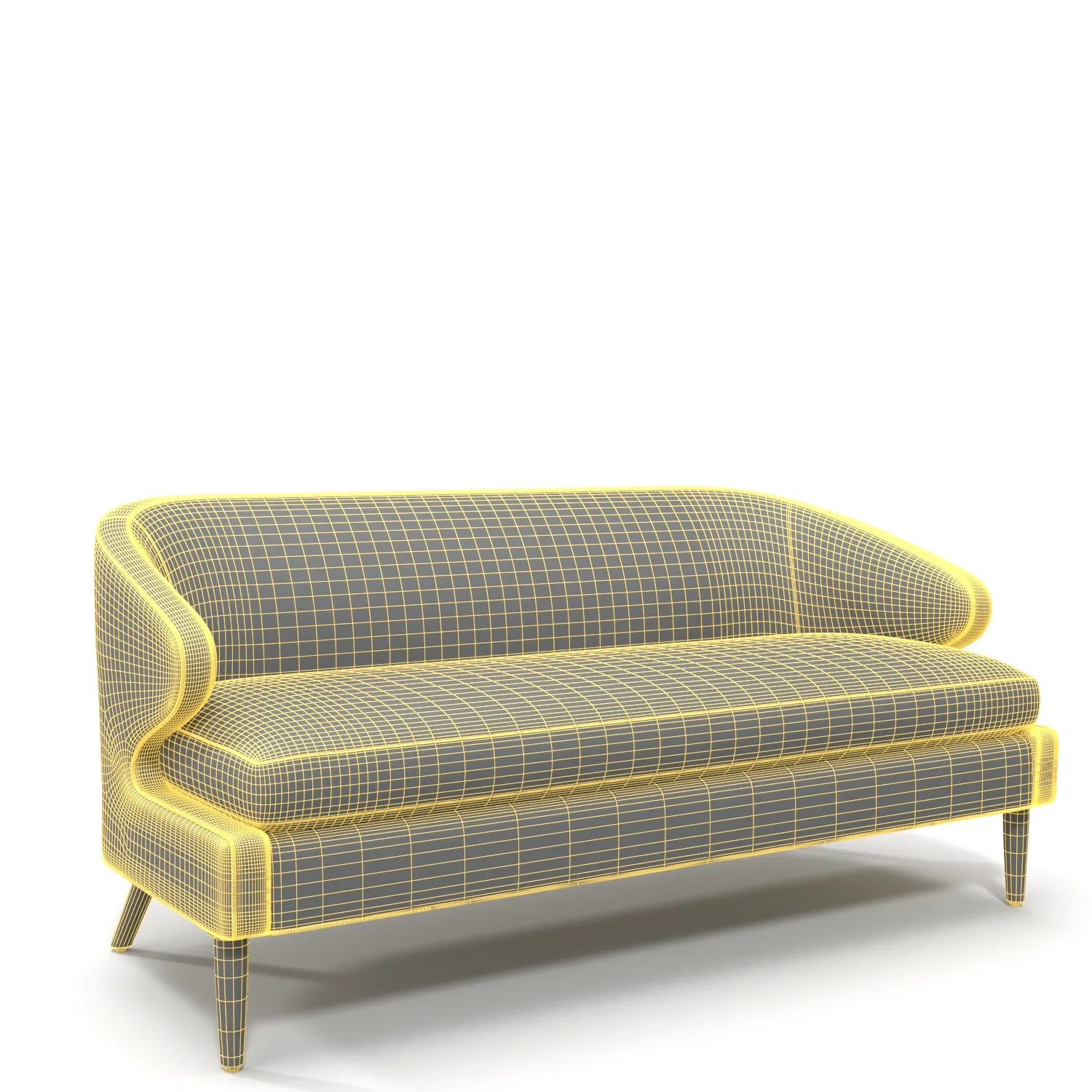 Bright Chair Lorae Sofa PBR 3D Model_07